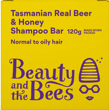 Load image into Gallery viewer, Tasmanian Real Beer &amp; Honey Shampoo Bar (Unscented) - 120g