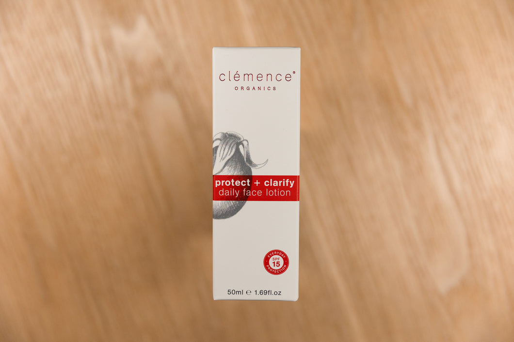 Clemence Protect & Clarify Daily Face Lotion - 50mL