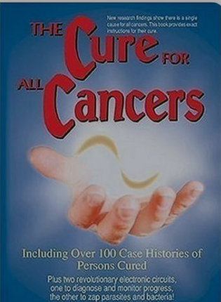 ** NEW ** The Cure for all Cancers Book - Dr Hulda Regehr Clark, Ph.D., N.D.