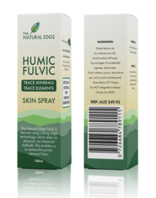 Fulvic Skin Spray 100ml