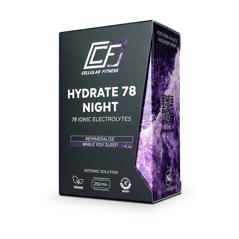 Hydrate 78 Night (Isotonic) Quinton Water - Box of 10 x 25ml