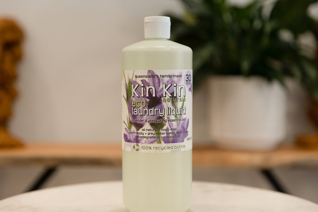 Kin Kin Naturals Laundry Liquid - Lavender & Ylang Ylang - 1050mL