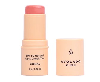 ** NEW ** Avocado Zinc Lip & Cheek Tint - SPF 50