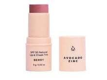 Load image into Gallery viewer, ** NEW ** Avocado Zinc Lip &amp; Cheek Tint - SPF 50