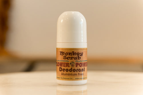 Monkey Scrub Deodorant - Flower Power - 100mL