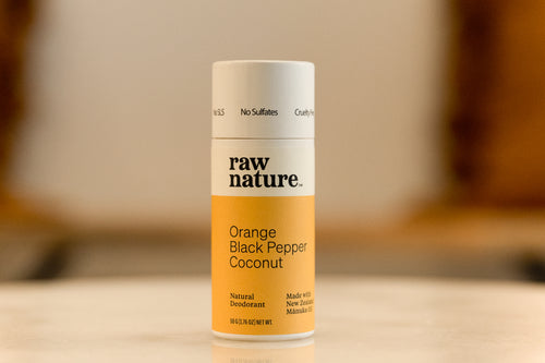 Raw Nature Orange, Black Pepper & Coconut Deodorant - 50g