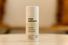 Load image into Gallery viewer, Raw Nature Vanilla, Coconut Deodorant (Sensitive Skin - Bi-Carb Free) - 50g