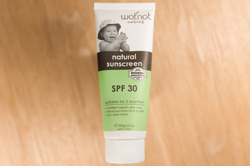 Wot Not 30 SPF Natural Baby Sunscreen - 100g