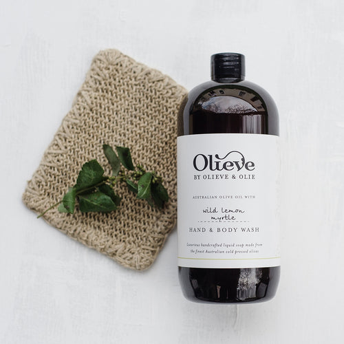 ** NEW ** Olieve & Ollie Hand & Body Wash - Wild Lemon Mrytle 1L refill