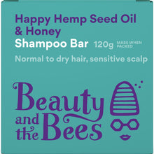 Load image into Gallery viewer, Happy Hemp Seed Oil &amp; Honey Face, Body &amp; Shampoo Bar - 120g