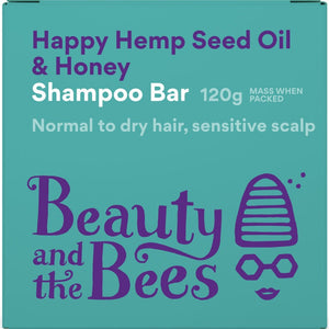 Happy Hemp Seed Oil & Honey Face, Body & Shampoo Bar - 120g