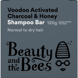 Voodoo Activated Charcoal & Honey Shampoo - Minty Fresh - 120g