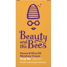 Load image into Gallery viewer, Honey &amp; Olive Oil Moisture Cream Soap for Face &amp; Body - 120g