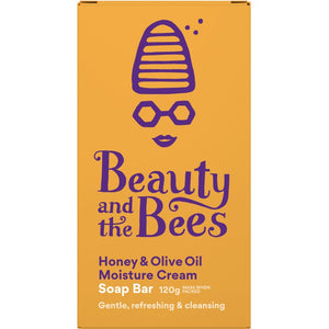 Honey & Olive Oil Moisture Cream Soap for Face & Body - 120g