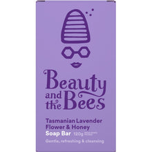 Load image into Gallery viewer, Tasmanian Lavender Flower &amp; Honey Soap 120g