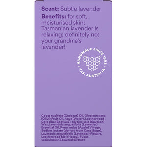 Tasmanian Lavender Flower & Honey Soap 120g