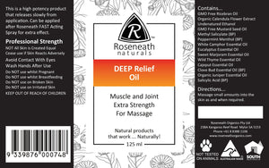 Roseneath Deep Relief Oil - 125ml