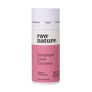 Raw Nature Geranium & Lime Deodorant - 50g