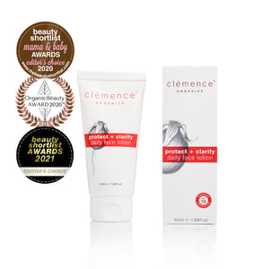 Clemence Protect & Clarify Daily Face Lotion - 50mL