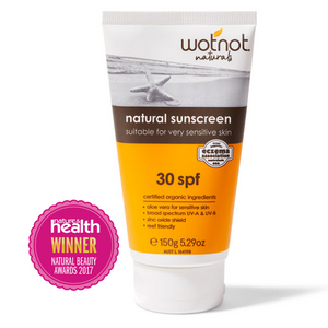 Wot Not 30 SPF Natural Sunscreen - 150g